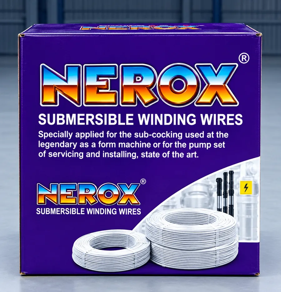 Nerox submersible winding wire carton
